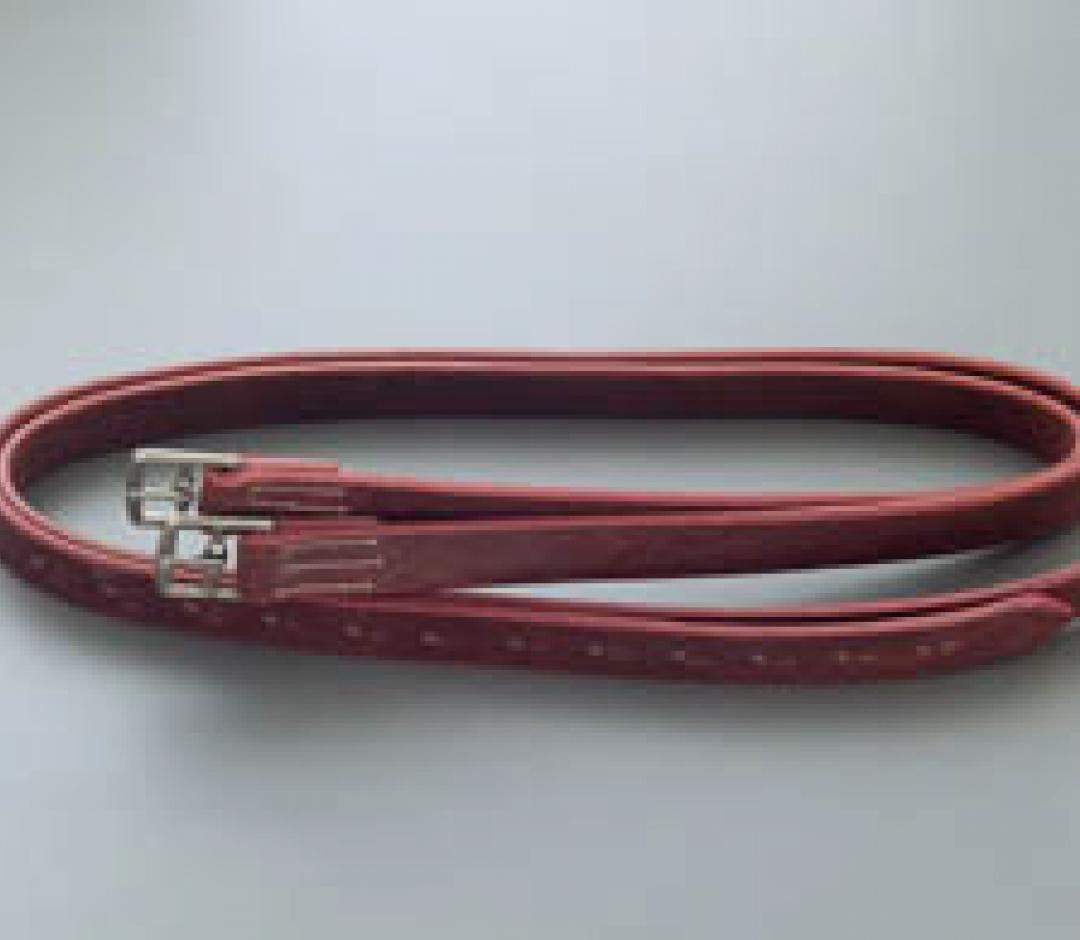 Red Buffalo Stirrup Leathers