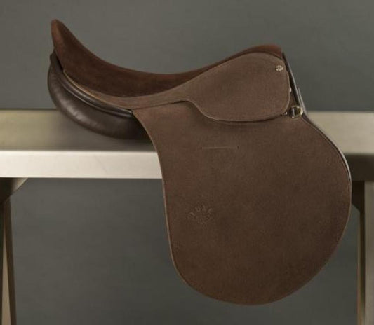 TEXAS POLO LUXE SADDLE HAND-CRAFTED IN HAVANA BROWN