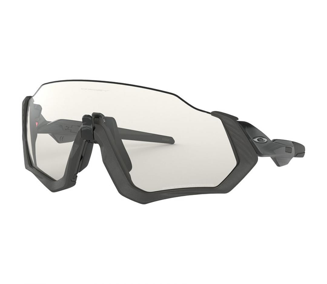 OAKLEY FLIGHT JACKET - BLACK WITH PHOTOCHROMATIC LENS