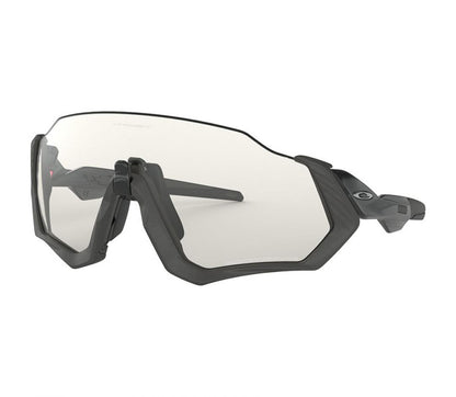 OAKLEY FLIGHT JACKET - BLACK WITH PHOTOCHROMATIC LENS