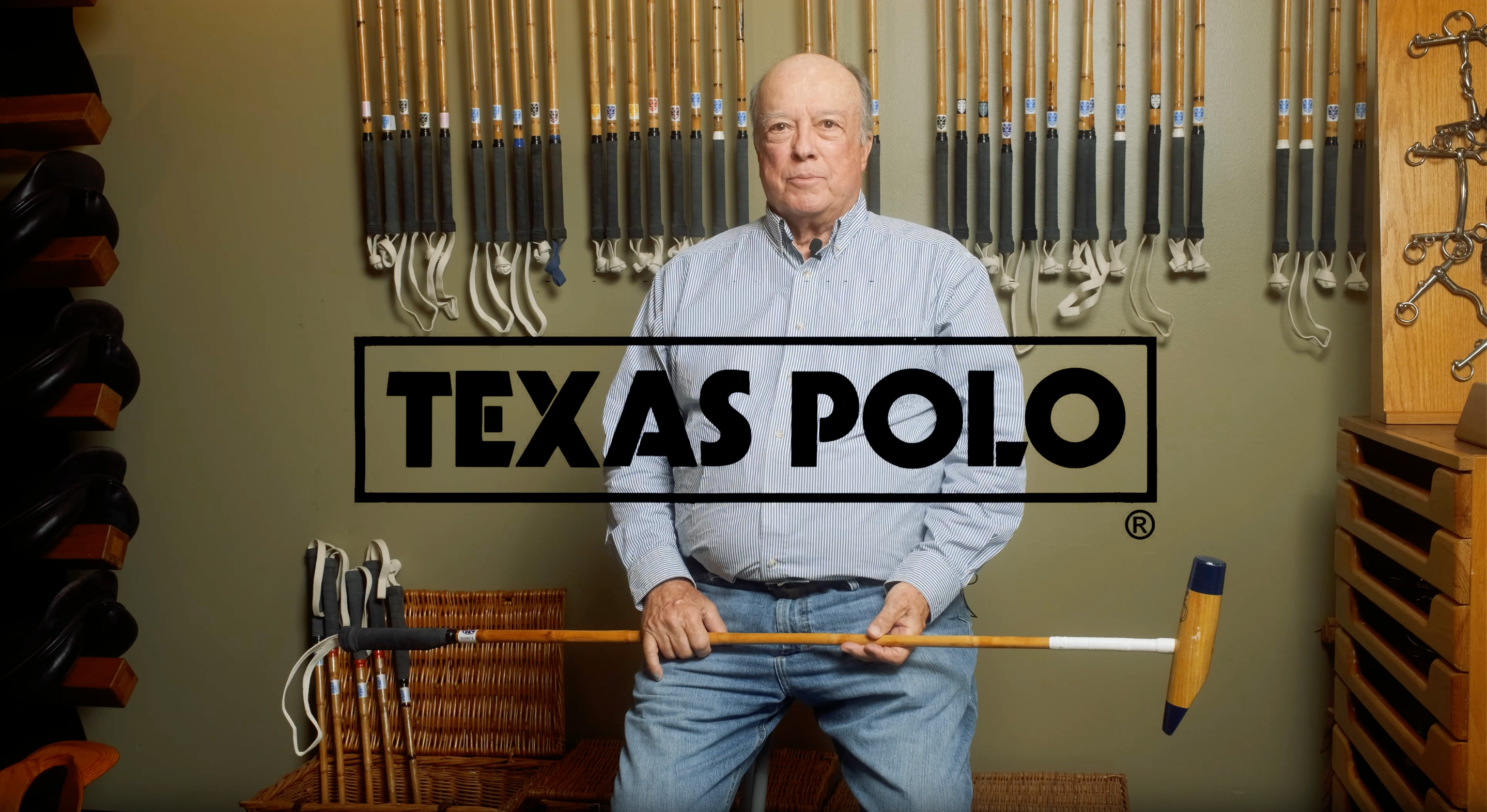 Load video: An informational video on Texas Polo mallets by Vinnie Meyer.